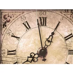 Панно Дельта Керамика Clock из 2-х плиток P2-1D176 40х30 см