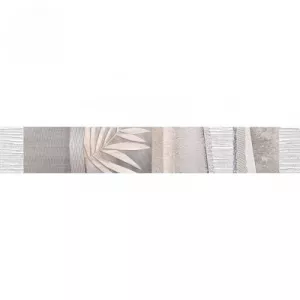 Бордюр Нефрит-Керамика Темари серый 05-01-1-98-05-06-1117-1 9*60 см
