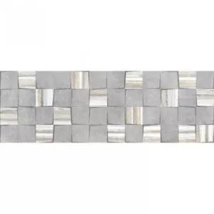 Плитка настенная Нефрит-Керамика Темари серый мозаика 00-00-5-17-30-06-1117 20*60 см