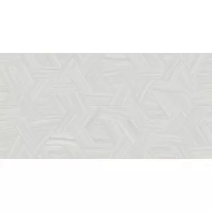 Плитка настенная Axima Эдельвейс геометрия серая 25х50 см