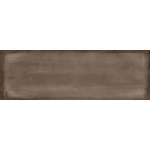 Облицовочная плитка Cersanit Majolica MAS111D рельеф коричневый 19,8x59,8