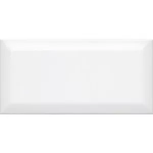 Плитка настенная Kerama Marazzi Бланше белый грань 19040 9,9*20 см
